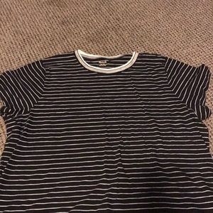 Black and white Madewell tshirt, never worn